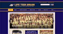 Desktop Screenshot of lifeteensmash.com